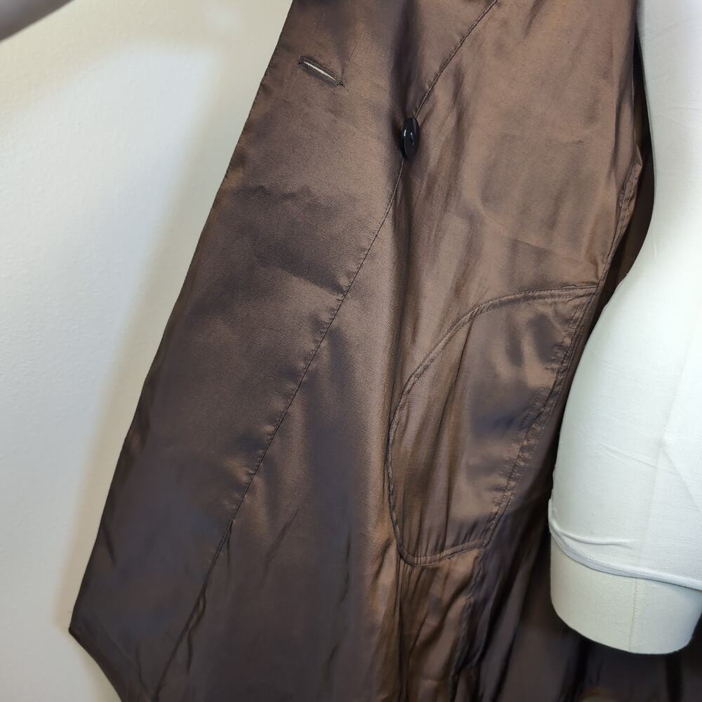 Designer Leopard Raincoat Reversible - image 7